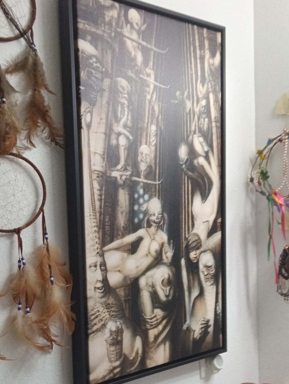 Large Canvas HR Giger